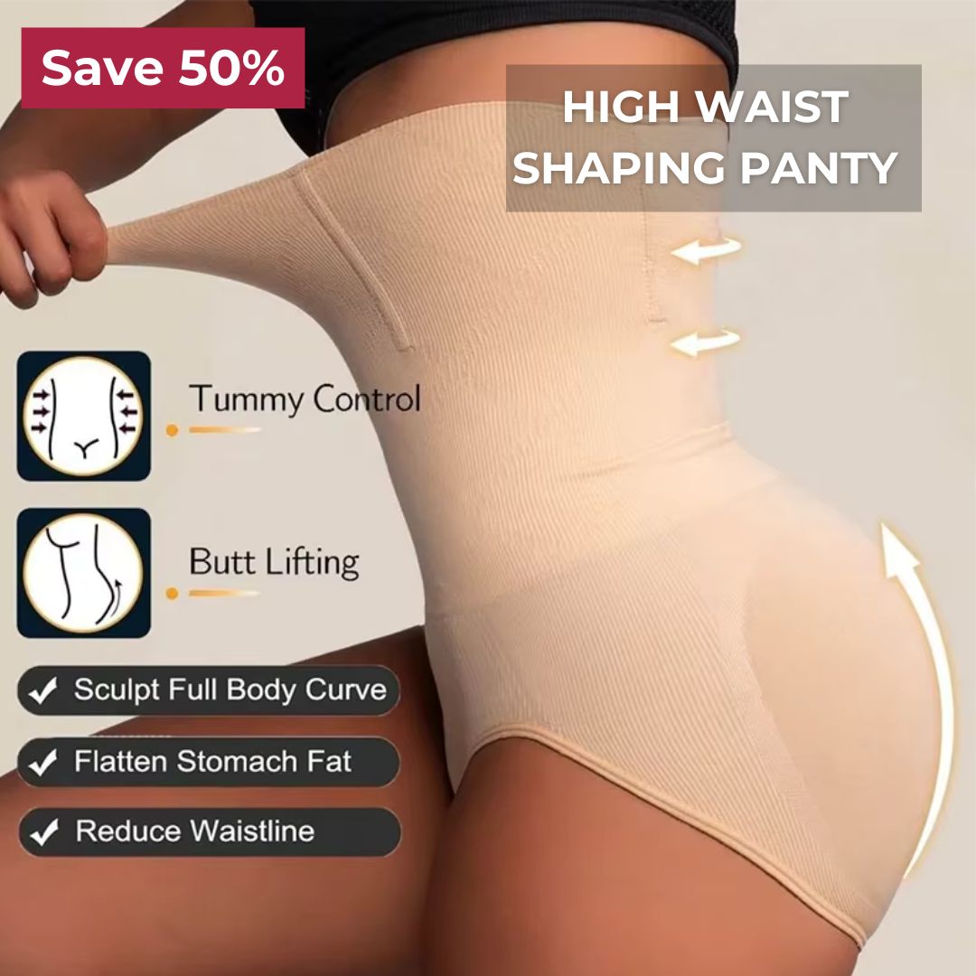 High Waist Tummy Control Shapewear Panties - Buy 1, Get 2