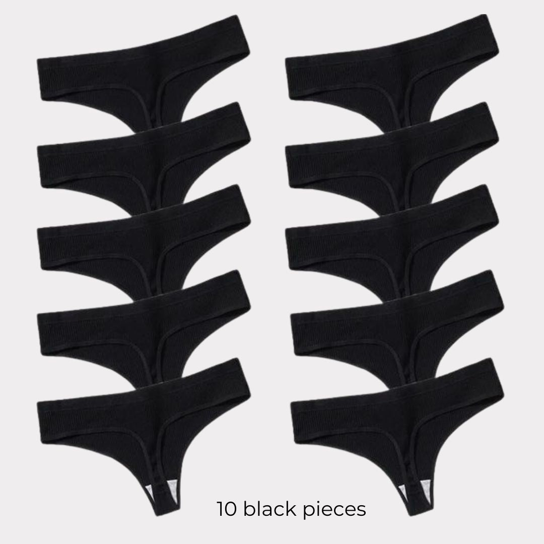 ComfortCotton Thong [Antibacterial] - Buy 5, Get 10