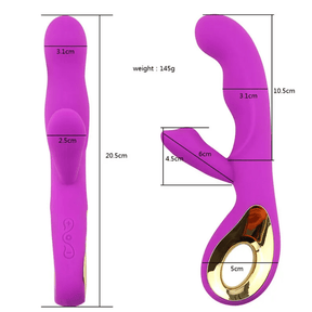Rabbit Magic Vibrator – 10 Speeds - USB Rechargeable