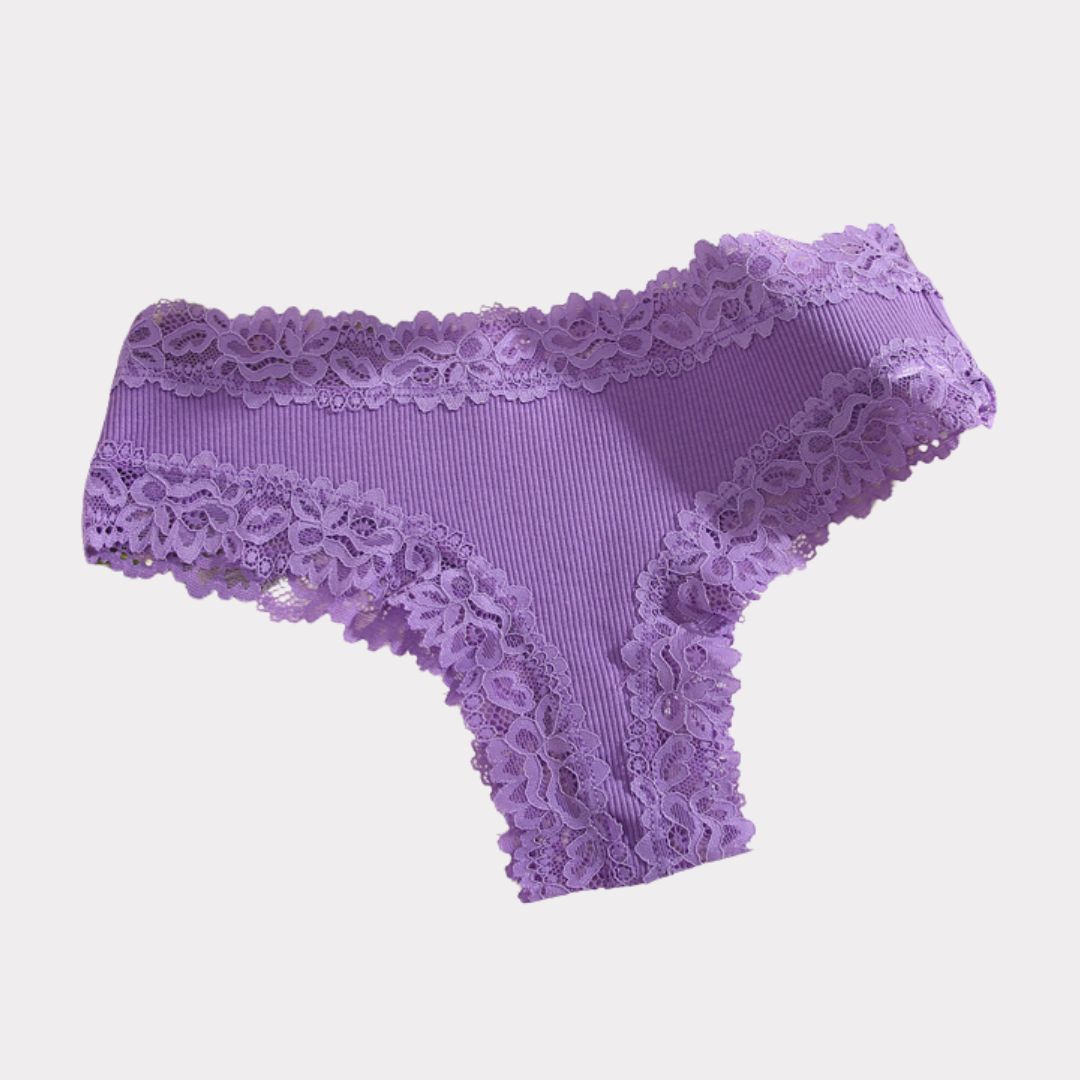 CottonLace Thong [Antibacterial] - Buy 3, Get 5