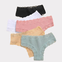 CottonLace Thong [Antibacterial] - Buy 3, Get 5