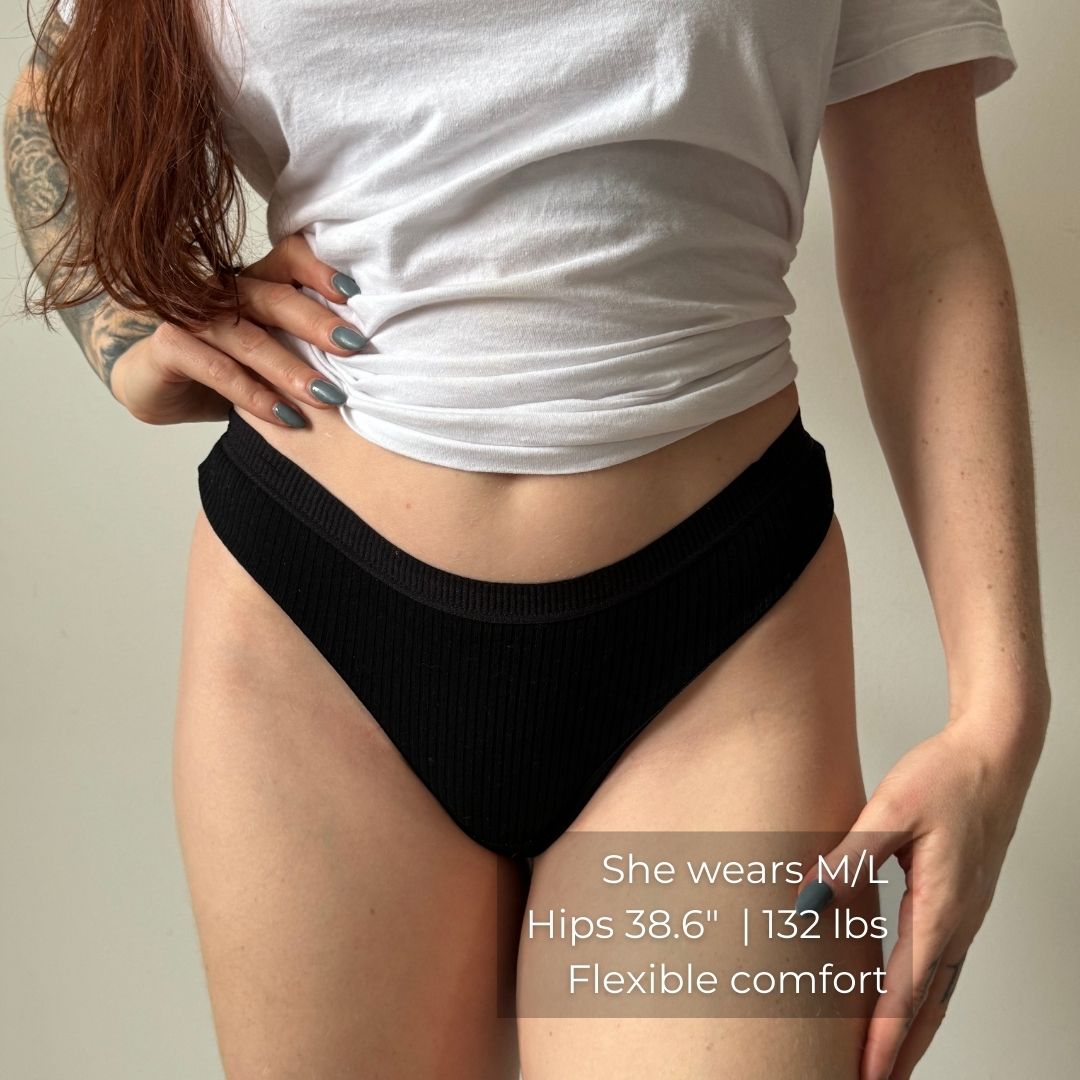 ComfortCotton Thong [Antibacterial] - Buy 5, Get 10