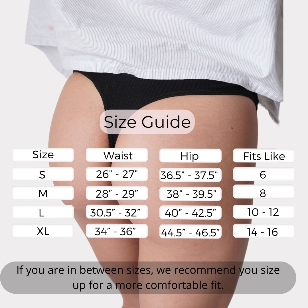 ComfortCotton Thong [Antibacterial] - Buy 5, Get 10